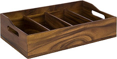  APS Range-couverts acacia 510&nbsp;x&nbsp;280&nbsp;mm 