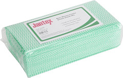  Jantex Chiffons non tiss&eacute;s verts (lot de 50) 