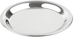  Olympia Plateau &agrave; addition rond en inox 150mm 