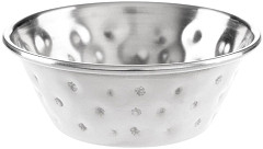  Olympia Pots &agrave; sauce en acier inoxydable martel&eacute; 45ml (lot de 12) 