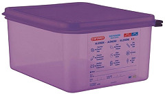  Araven Bac herm&eacute;tique violet antiallerg&eacute;nique GN1/2 10L 