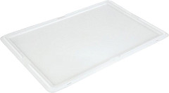  Cambro Couvercle pour bo&icirc;te &agrave; p&acirc;te &agrave; pizza en poly&eacute;thyl&egrave;ne 60x40x2cm 