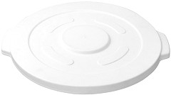  Vogue Couvercle pour conteneur rond blanc 76L 