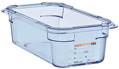  Araven Bo&icirc;te herm&eacute;tique bleue en ABS sans BPA GN1/4 100mm 