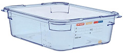  Araven Bo&icirc;te herm&eacute;tique bleue en ABS sans BPA GN1/2 100mm 
