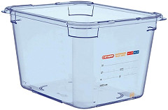  Araven Boîte hermétique bleue en ABS sans BPA GN1/2 200mm 