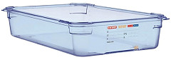  Araven Boîte hermétique bleue en ABS sans BPA GN1/1 100mm 