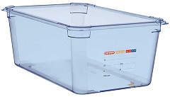  Araven Bo&icirc;te herm&eacute;tique bleue en ABS sans BPA GN1/1 200mm 