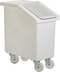  Gastronoble Conteneur &agrave; ingr&eacute;dients mobile blanc Fletcher 65L 