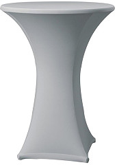  Gastronoble Housse de table extensible Samba grise D1 