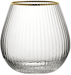  Utopia Verres &agrave; gin sans pied bord dor&eacute; Hayworth 650 ml (lot de 6) 
