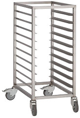  Gastro M Chariot &agrave; glissi&egrave;res inox GN 1/1 10 niveaux 