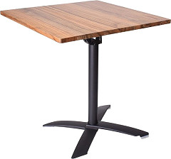  Gastronoble Table bistro pliante d'int&eacute;rieur Helsinki 70x70cm 