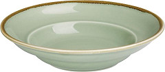  Olympia Assiettes &agrave; p&acirc;tes Kiln couleur mousse 250mm (lot de 4) 