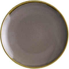  Olympia Assiettes plates rondes grises Kiln 178mm lot de 6 