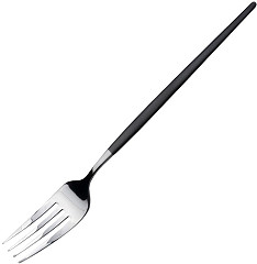  Amefa Fourchettes de table noires Soprano (lot de 12) 