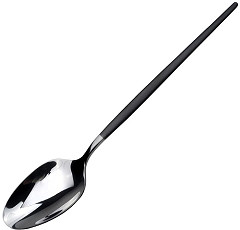  Amefa Cuill&egrave;res de table noires Soprano (lot de 12) 