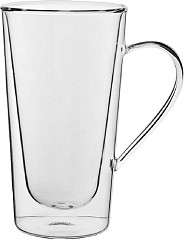  Utopia Verres &agrave; latte double paroi avec anse haute 34cl (lot de 6) 