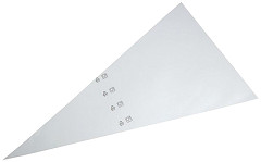  Schneider Poches &agrave; douilles jetables blanches 470mm 