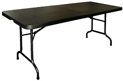  Bolero Table pliable au centre noire 1829mm 