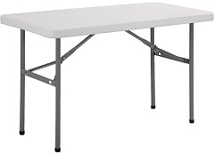  Bolero Table rectangulaire pliante 1220mm 