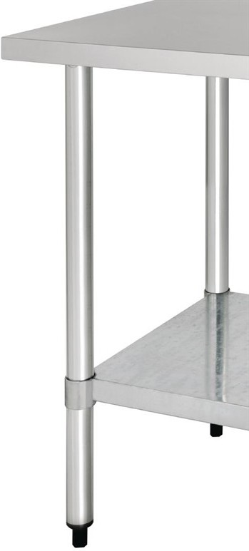  Vogue Table en acier inoxydable sans rebord 600 x 700mm 