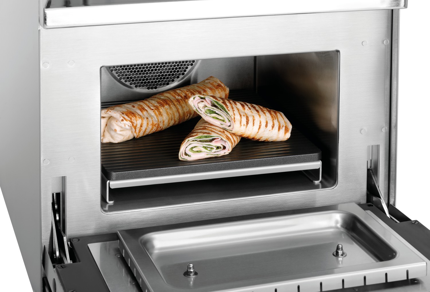  Bartscher Plaque grillade r&eacute;vers. EGR2900 Snackjet 