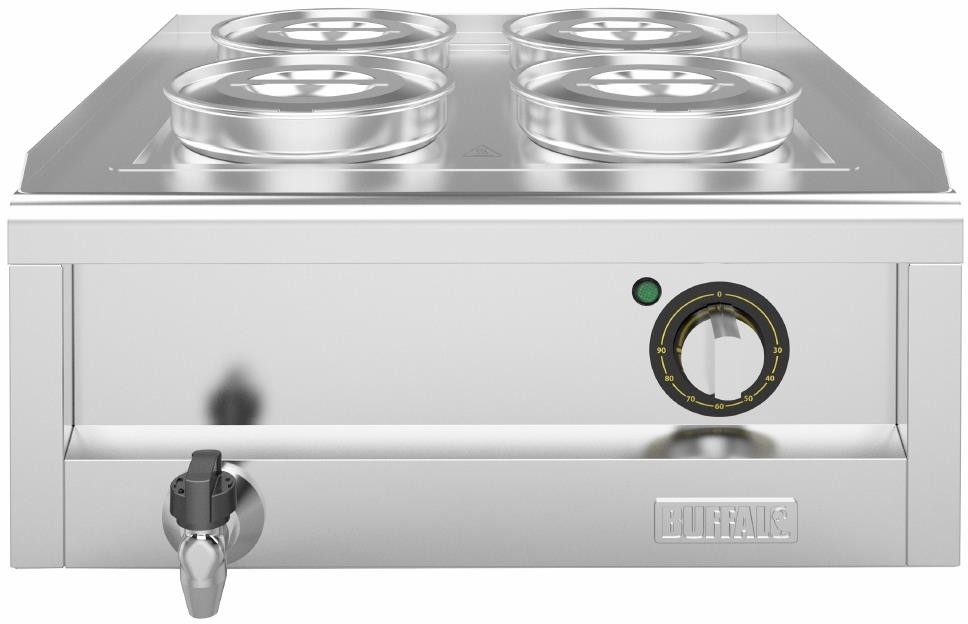  Buffalo Bain-marie 4 pots S&eacute;rie 600 Buffalo 