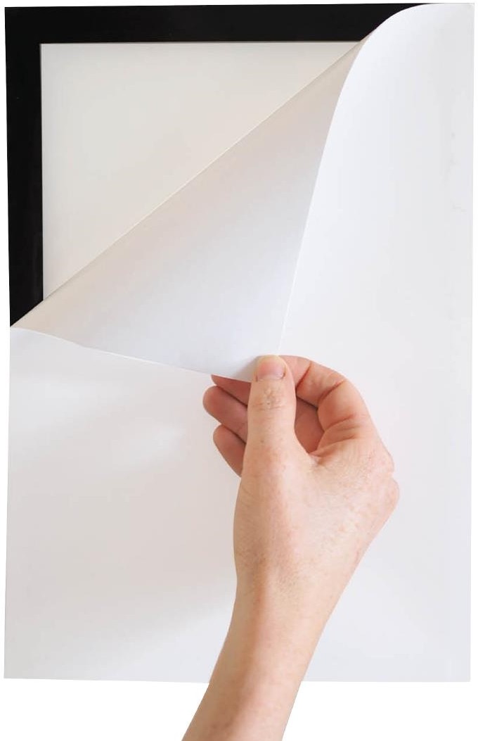  Europel Cadres d'affichage autocollants A3 argent (lot de 2) 
