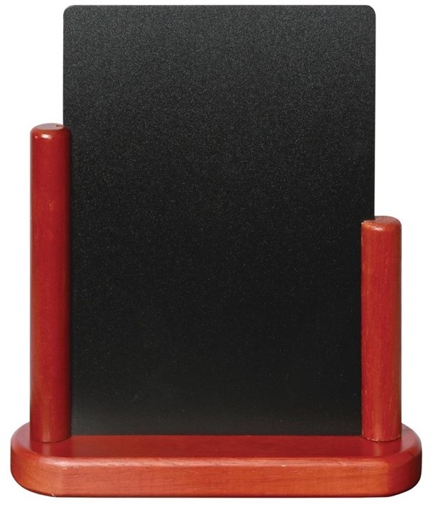  Securit Ardoise de table finition acajou 280 x 200mm 