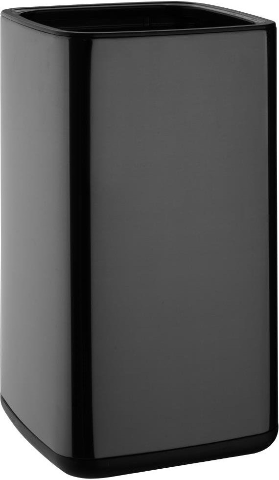  Bolero Poubelle carr&eacute;e noire 10L 