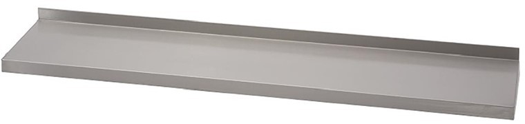  Gastro M Etag&egrave;re murale inox sans supports 1800 x 400mm 
