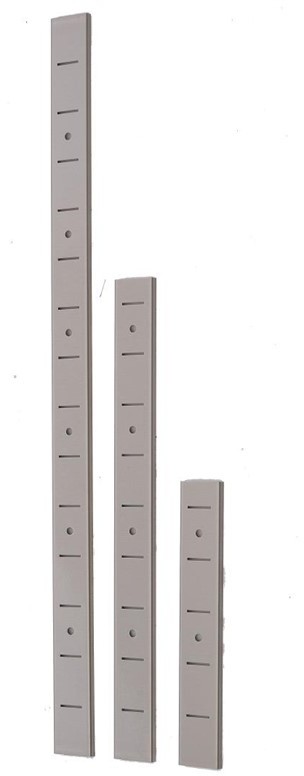  Gastro M Cr&eacute;maill&egrave;re inox pour &eacute;tag&egrave;res murales 250mm 
