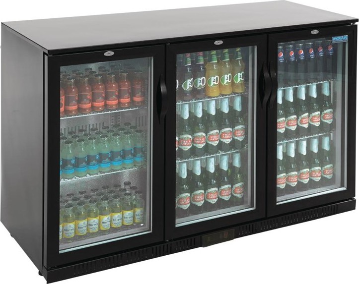  Polar Arri&egrave;re-bar trois portes pivotantes S&eacute;rie G noir 330L 