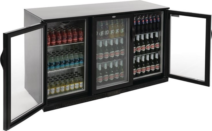 Polar Arri&egrave;re-bar trois portes pivotantes S&eacute;rie G noir 330L 
