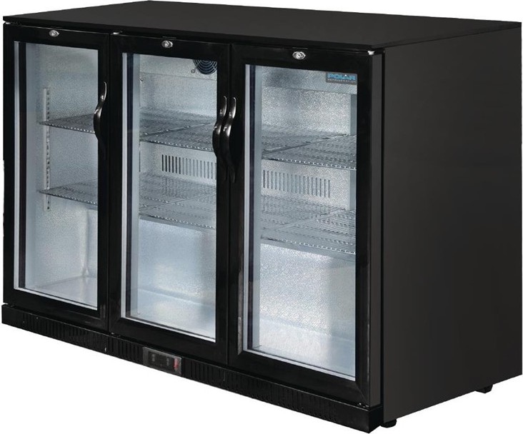  Polar Arri&egrave;re-bar trois portes pivotantes S&eacute;rie G noir 320L 