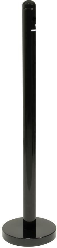  Securit Cendrier poteau en inox noir 1m 