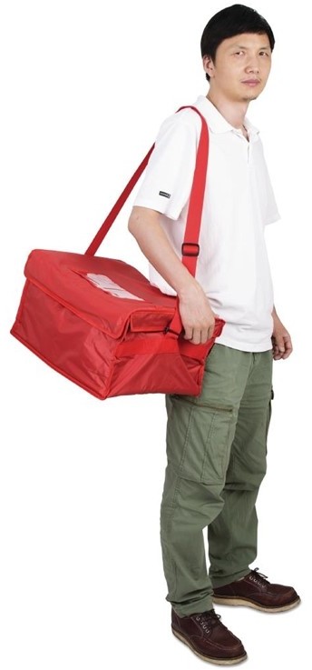  Vogue Grand sac de livraison pizza isotherme en nylon Vogue 