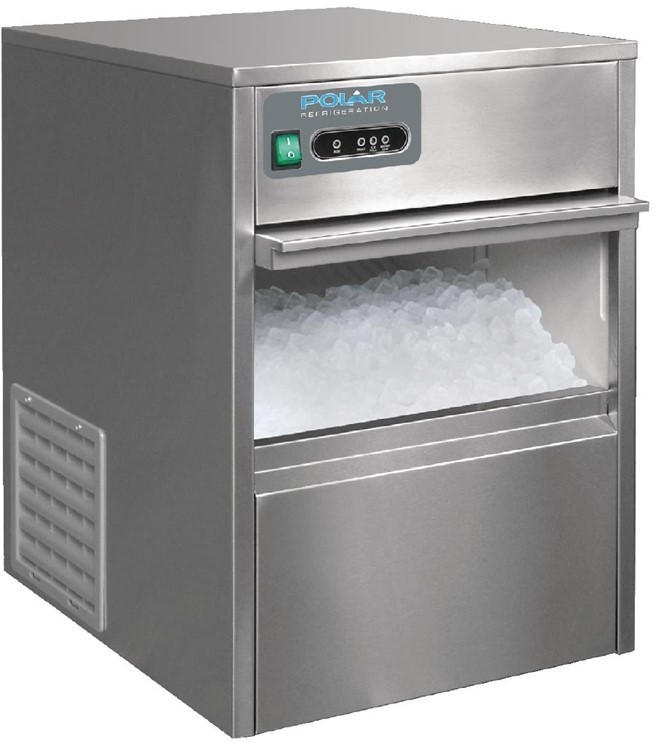  Polar Machine &agrave; gla&ccedil;ons dessous de comptoir 20kg S&eacute;rie G 