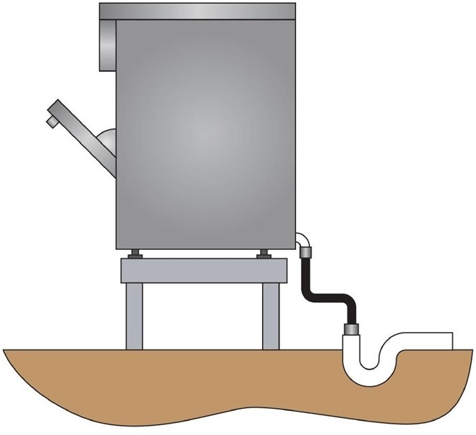  Polar Machine &agrave; gla&ccedil;ons dessous de comptoir 20kg S&eacute;rie G 