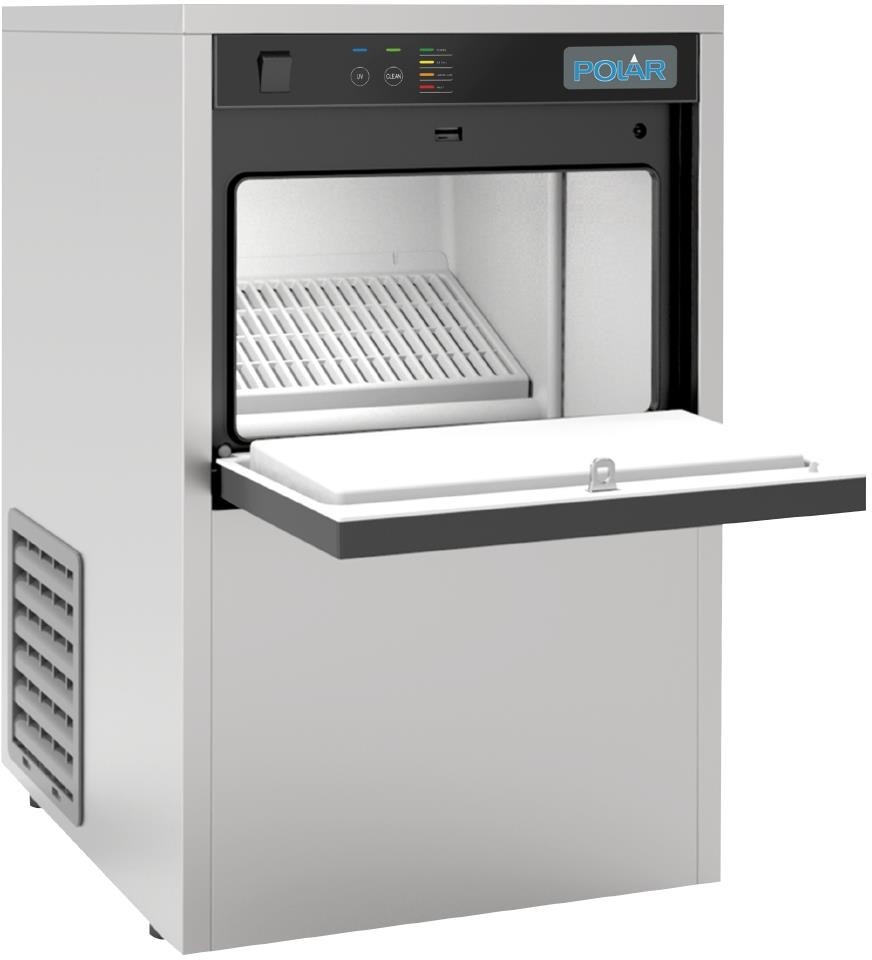  Polar Machine &agrave; gla&ccedil;ons de comptoir s&eacute;rie U avec UVC 20 kg 