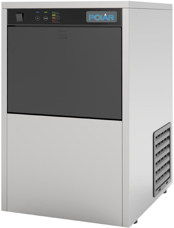  Polar Machine &agrave; gla&ccedil;ons de comptoir s&eacute;rie U avec UVC 20 kg 