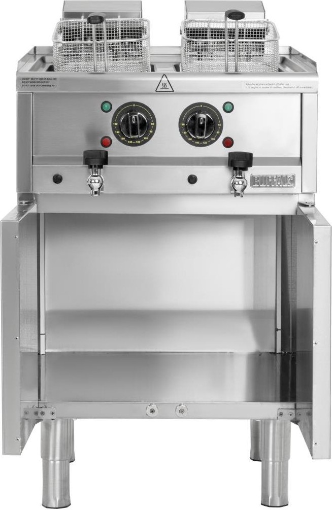  Buffalo Friteuse &eacute;lectrique double cuve S&eacute;rie 600 2x 8L 