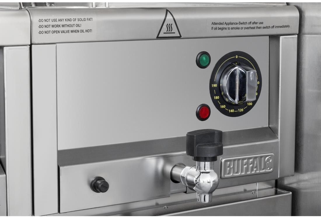  Buffalo Friteuse &eacute;lectrique simple S&eacute;rie 600 8L 