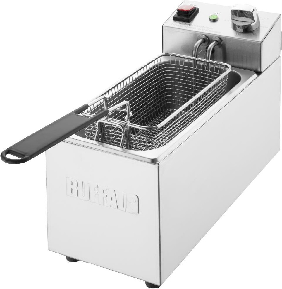  Buffalo Friteuse de comptoir simple avec panier 3L 