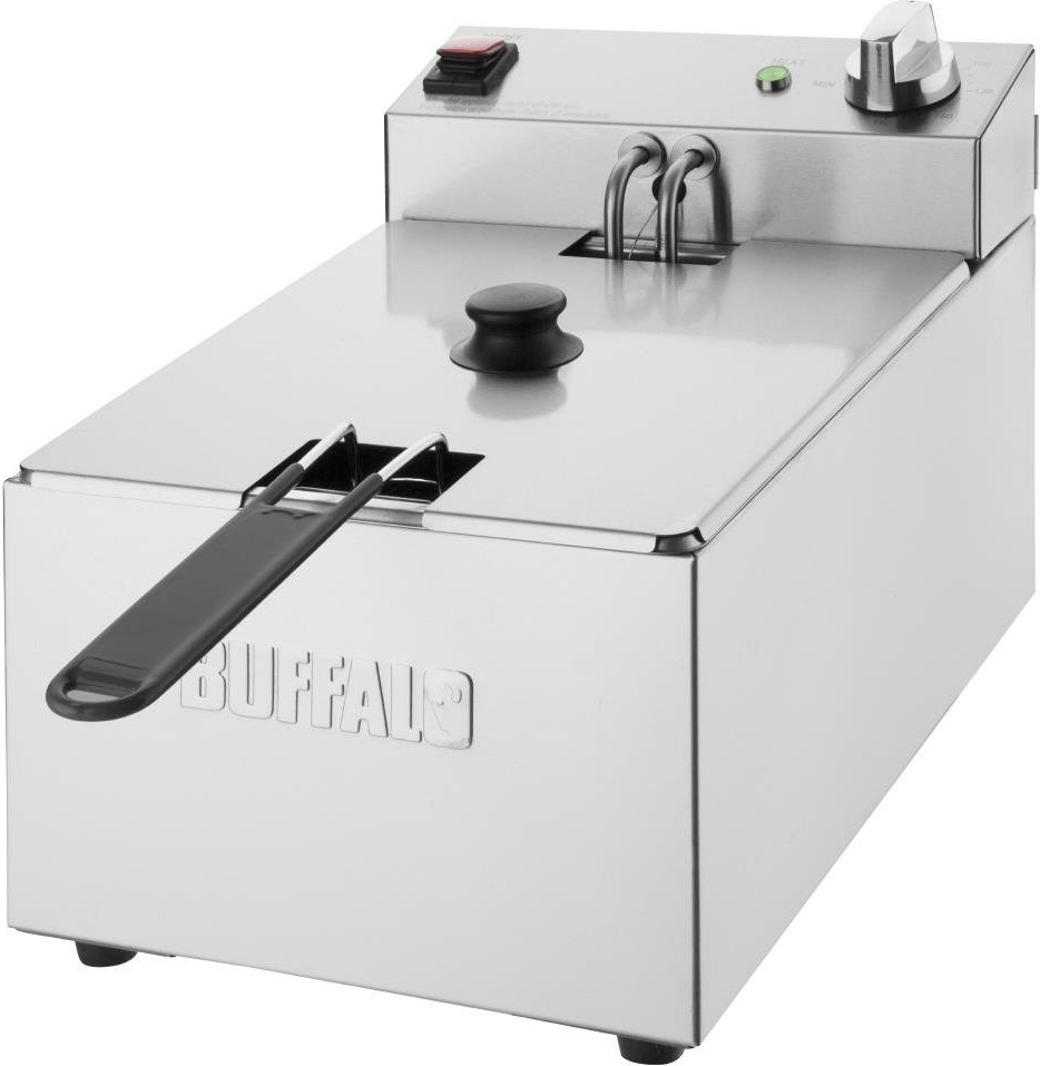  Buffalo Friteuse de comptoir simple avec panier 5L 