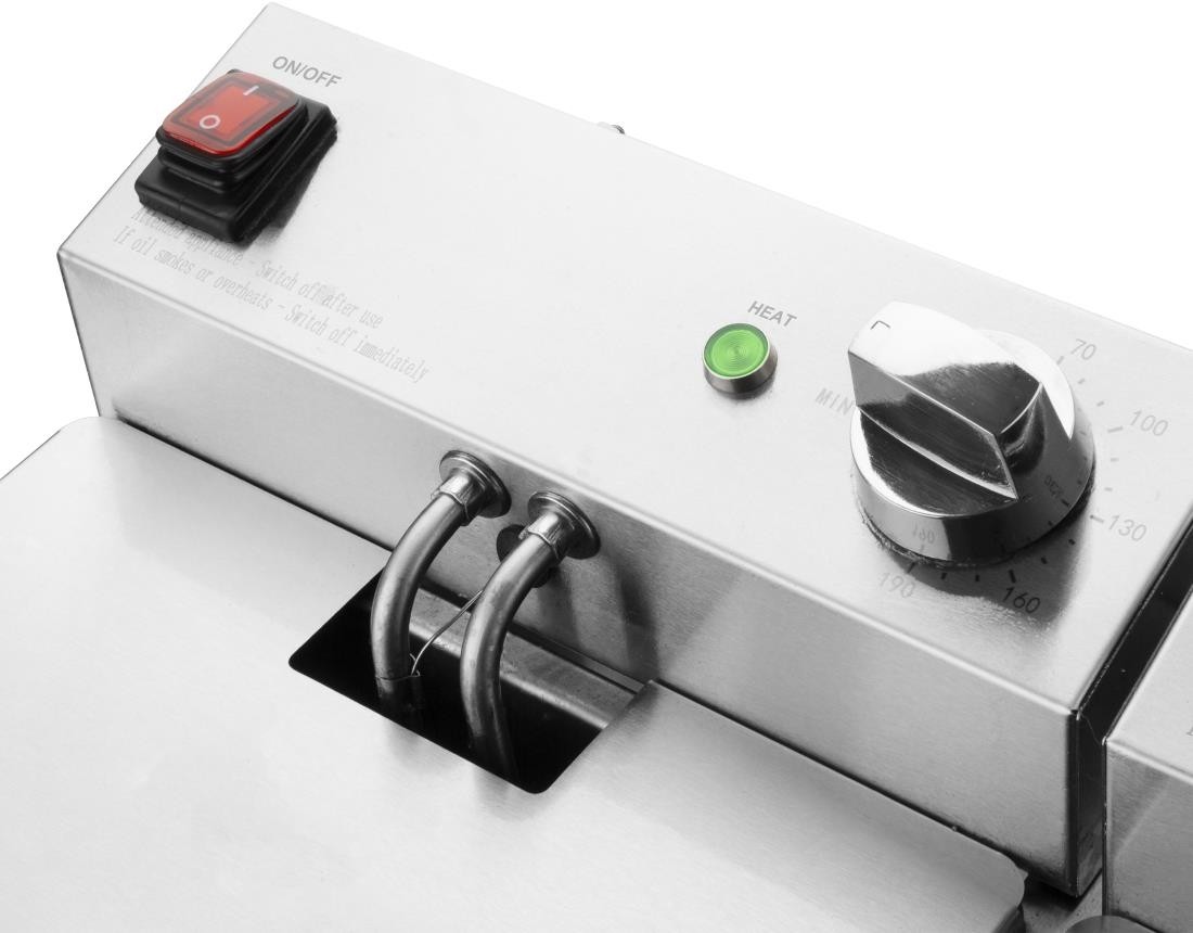  Buffalo Friteuse double - 2x5L 2x2,8kW 