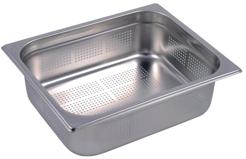  Gastro M Bac inox perfor&eacute; GN1/2 100mm 