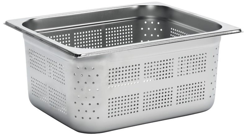  Gastro M Bac inox perfor&eacute; GN1/2 150mm 