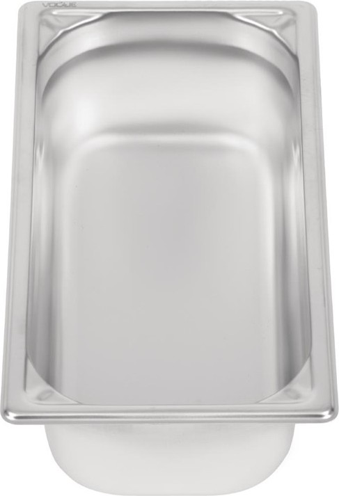  Vogue Bac inox 18/10 GN 1/3 100mm 